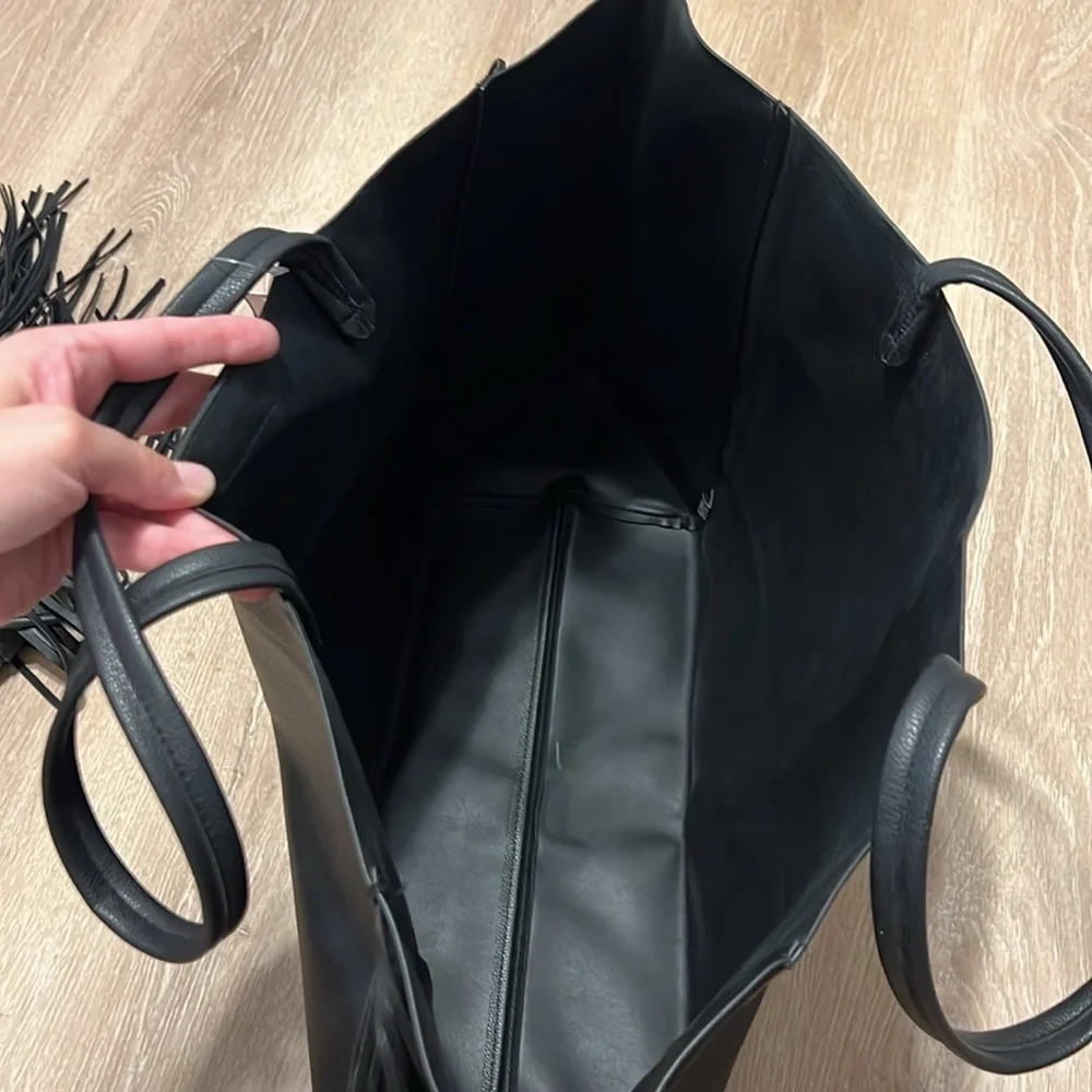 Victoria Secret fringe backpack and tote bag - Picture 12 of 15